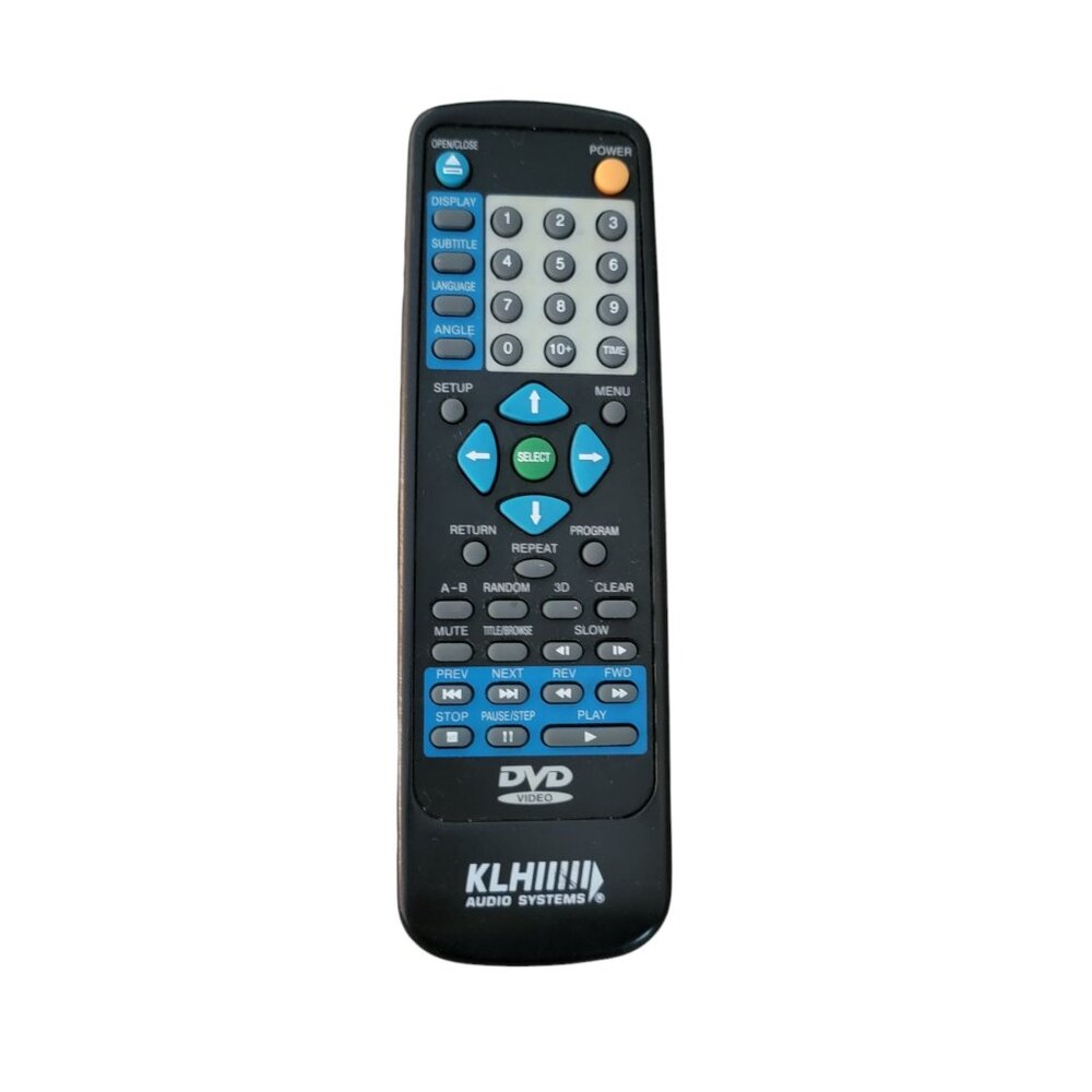 Genuine KLH Audio Systems Remote Control KF-8000A Tested and Works